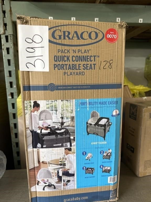 Graco pack N play  portable seat