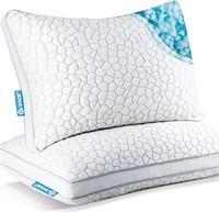 SEALED-Queen Bamboo Memory Foam Pillow