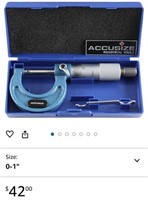 Accusize Industrial Tools 0-1" 0.0001"/0.01mm