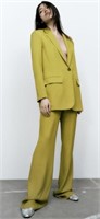 Size S Zara pant suit - pistachio