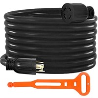 VEVOR 15FT 30 Amp Generator Extension Cord 4 Wire