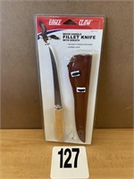 EAGLE CLAW FILET KNIFE W/ SHEATH