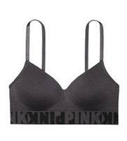 Size 34B Victoria secret pink bra - black with