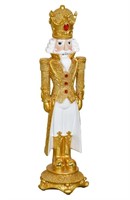 24.5in Nutcracker with Gold Coat