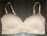 Size 34B Victoria secret pink bra - nude