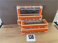 LOT OF 6 LIONEL READING TRAIN CARS