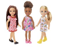 Barbie Chelsea Dolls, Set of 3: 1 Blonde & 2