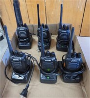 PXTON WALKIE TALKIES SOME ARE CHARGED