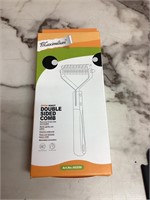 Pet double sided comb