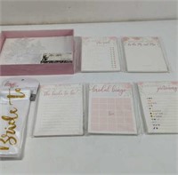 Bridal Shower Sash,Games and Guest Book New in