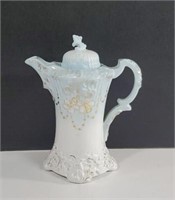 Vintage Large Blue/White Porcelain Lidded