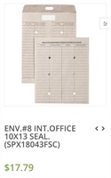 SupremeX recycled envelopes 10x13in 25/package