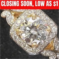 $5030  Lab Diamond(0.75+0.38Ct) Weight3.16 Ring
