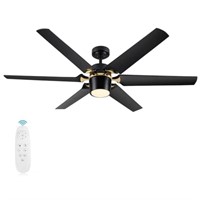 POCHFAN 60 inch Ceiling Fan with Light and Remote
