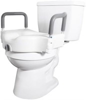Vaunn Raised Toilet Seat and Elevated Commode Boos