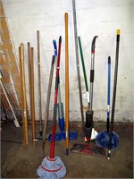 Asst Brooms, Mops,Dusters, Etc