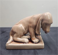 Rookwood Pottery Dog Bookend, #2998