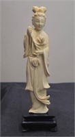 19th Century Intricately Carved Japanese Guan Yin