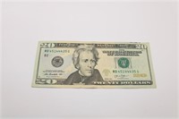 $20 Federal Reserve Note