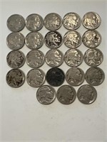 (23) Indian Head/Buffalo Nickels (Various Years)