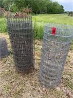 2 Partial Rolls of 2x4 Field Fence