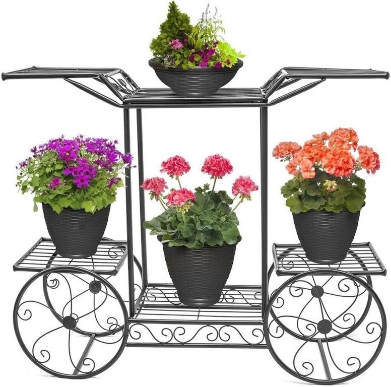 N5022  Ktaxon Garden Cart & Plant Holder