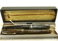 (2) Art Deco Parker Fountain Pens in Original Box