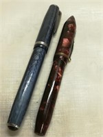 (2) Fountain Pens Varsity & Ester Brook