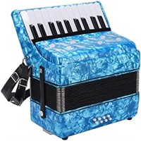 BTER Accordion, 22 Keys 8 Bass Exquisite Celluloid