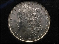 1900  Silver Morgan Dollar