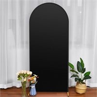 3.3 x 6.6ft Black Arch Backdrop Cover