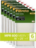 Filtrete Air Filter 16x25x1  6-Pack