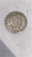 1907-S Barber half dollar