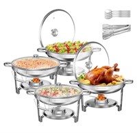 Restlrious Chafing Dish Buffet Set 4 Pack