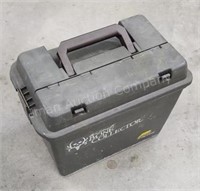 Plastic Ammo Can Full, Light, Gloves, others