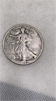 1945-D Walking Liberty half dollar