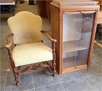 STEREO CABINET & ARM CHAIR