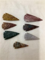 (7) Arrow Heads, Authenticity Unknown