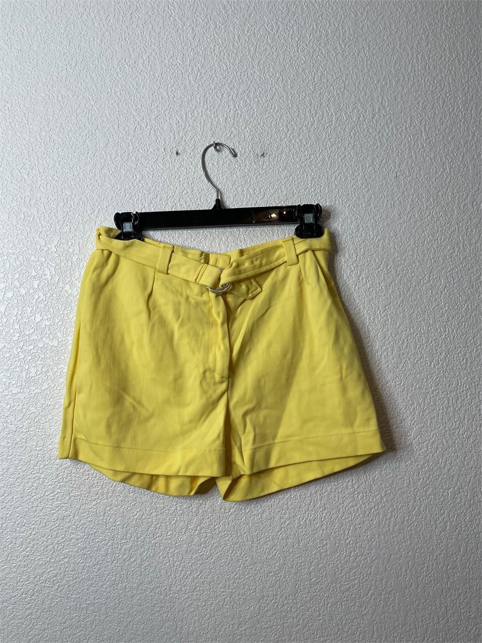 Vintage 70s/80s Yellow Nylon Shorts
