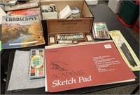 ARTIST SUPPLIES, "HOW TO PAINT" INSTRUCTION BOOKS,