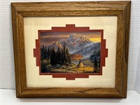 Beautiful Framed/Matted Southwestern Picture