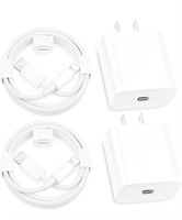 $30 2-Pack (6.6';10') iPhone Charger