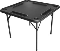 Bene Casa Black Domino Table  38x38