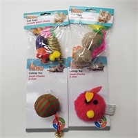 Cat Toys, assorted x4