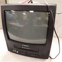 EMERSON 13" TV/VCR COMBO, WORKS FINE