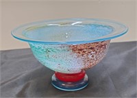 Kjell Engman For Kosta Boda Art Glass Bowl