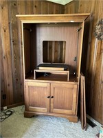 Nice TV Cabinet - Doors Are Off But They are