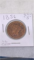 1856 Large Cent slant ‘S’
