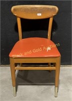 MCM Shelby Williams Orange Seat Chair