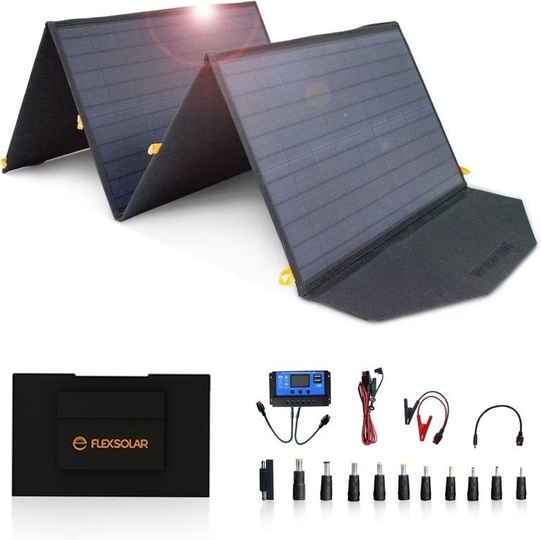FlexSolar 120W Foldable Solar Panel